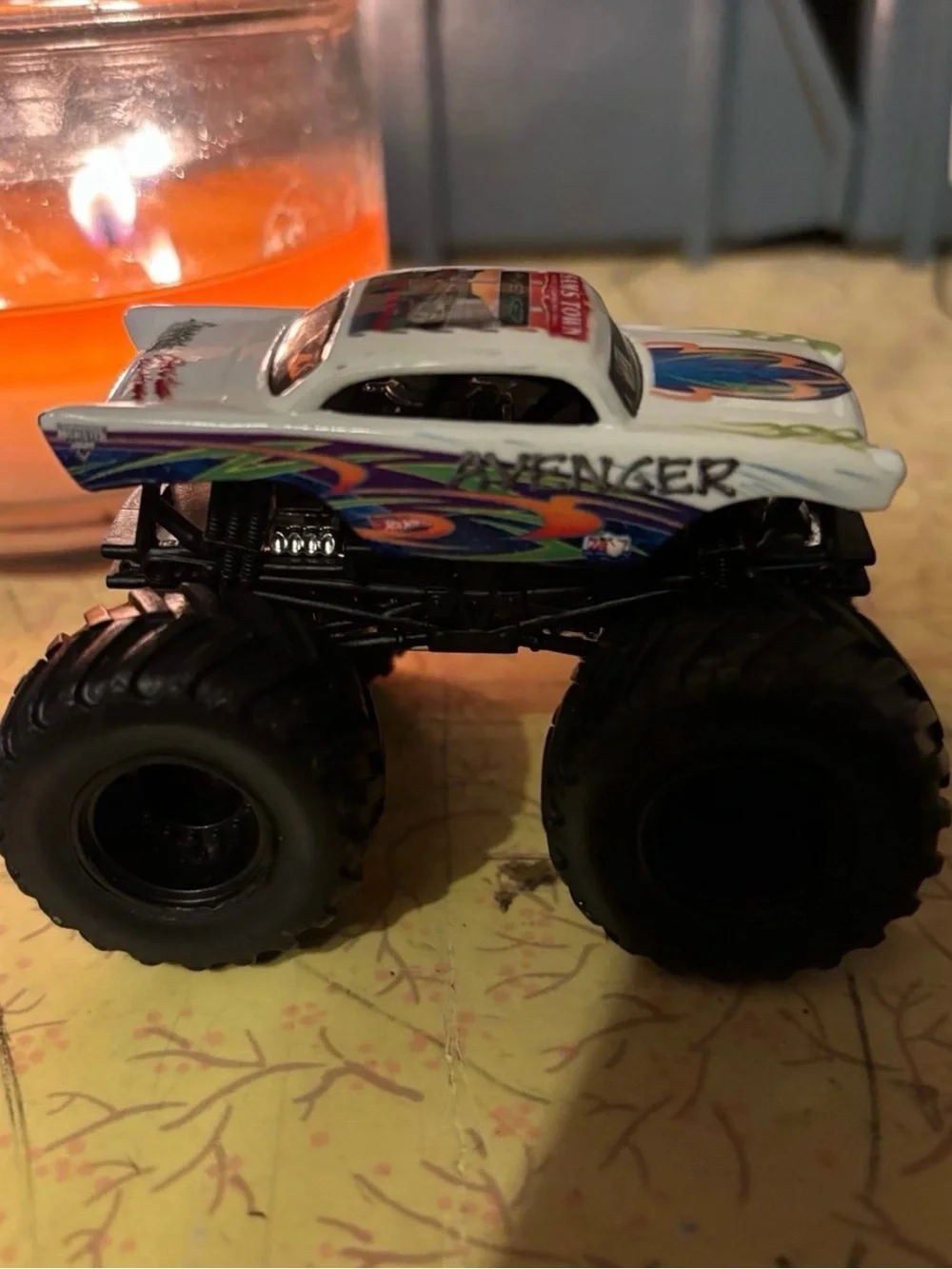 Hot Wheels Monster Jam Truck Avenger 1:64 Scale.